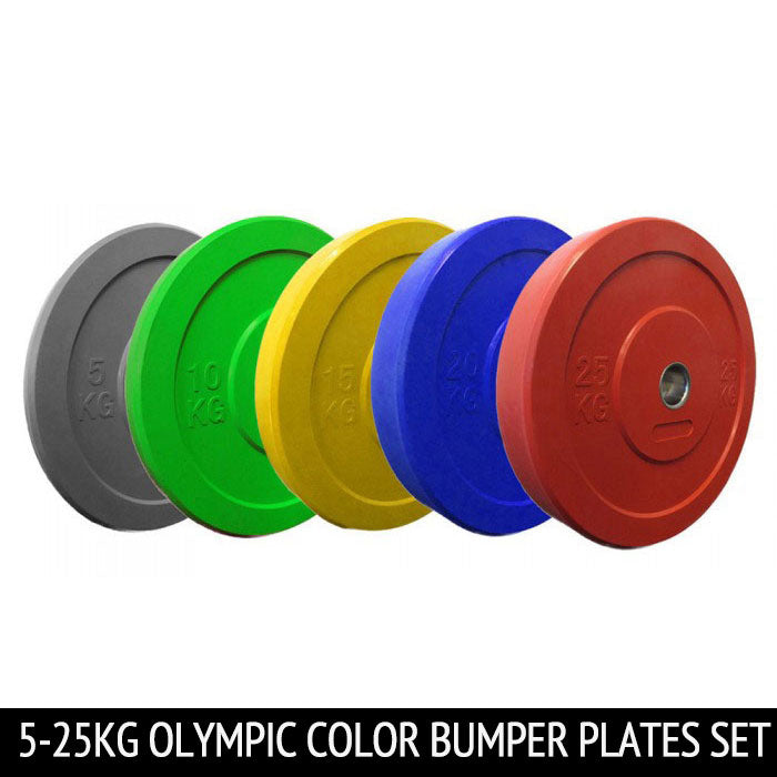 Olympic Color Bumper Plate Package