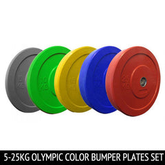 Olympic Color Bumper Plate Package