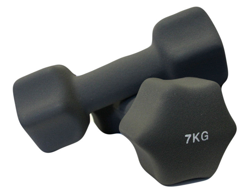 Pair of 7kg Neoprene Dumbbell – Fitness and Sport
