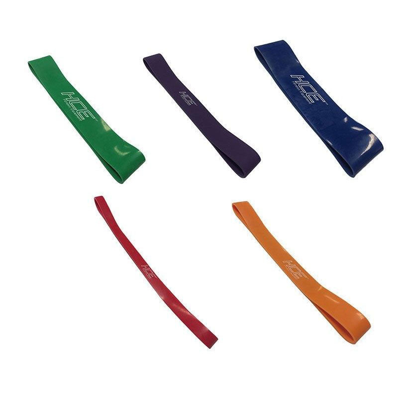 5pcs Heavy Duty Resistance Loop Band Pack include 5 bands