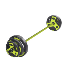 NEW 20KG Body Pump Barbell Set | Black & Green Tri Grip Plate