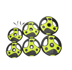 NEW 20KG Body Pump Barbell Set | Black & Green Tri Grip Plate