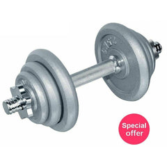 70kg Adjustable Dumbbell Set Standard Hammertone Weights