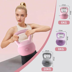 6KG_Soft Kettlebells with Cushioned Impact-Resistant Base