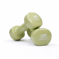 Pair of 2.5kg Vinyl Coated Dumbbell