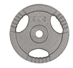 5kg Standard Size Cast Iron Weight Plate with Grip