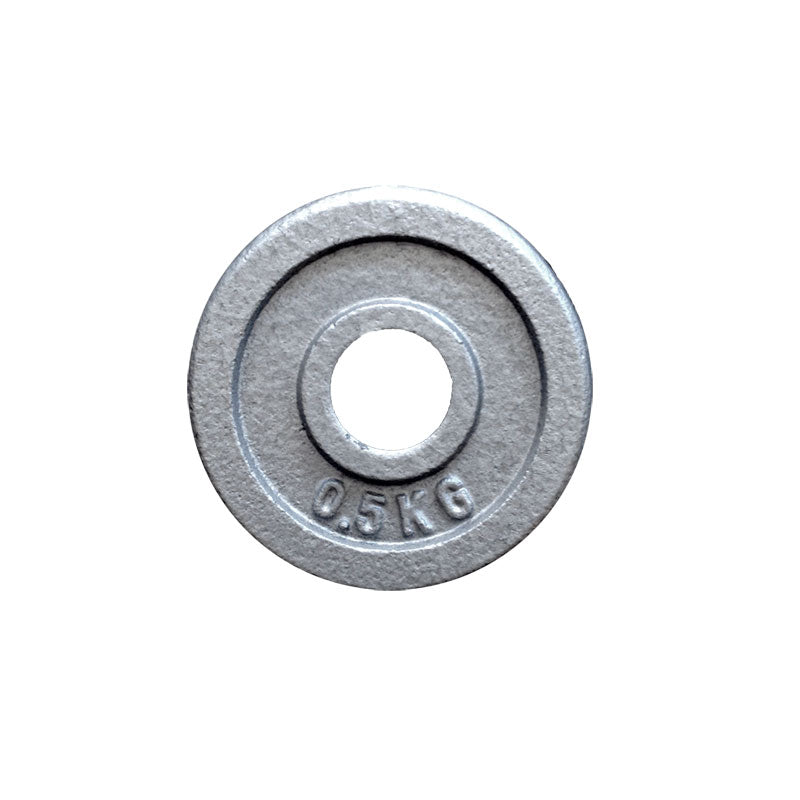 0.5kg Standard Size Cast Iron Weight Plate – Fitness and Sport