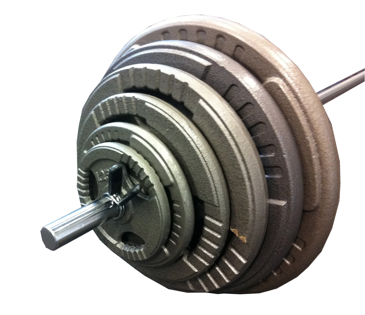60kg Standard Hammertone Barbell Weights Set