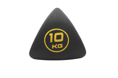 10kg Neoprene Tribell Versatile Triangle Fitness Weight