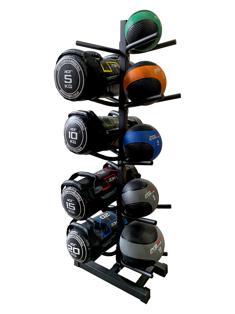 Ball and Weight Bag Rack