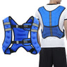 Weighted Vest With Mesh Pocket & Adjustable Buckle-Blue