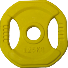 1.25kg Rubber Coated Body Bump Weight Plate