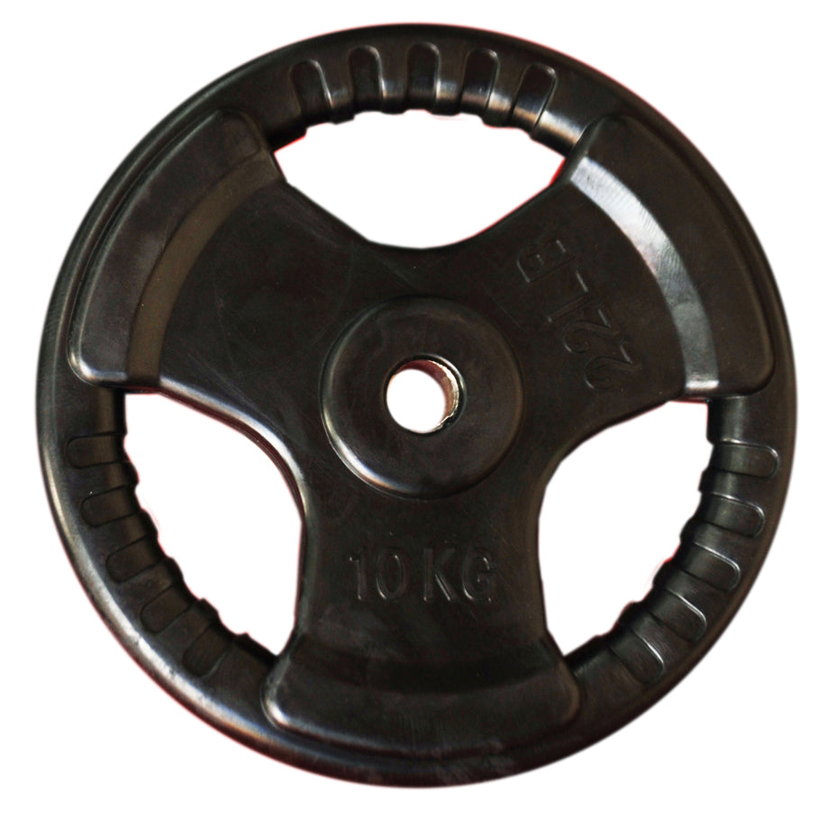 10kg Standard Size Rubber Coated Weight Plate