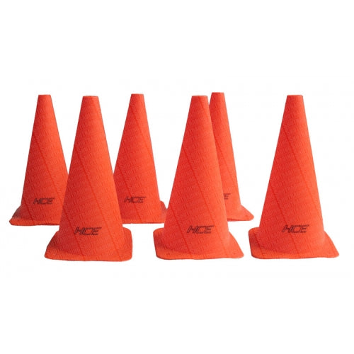 6Pcs 30cm Sports Training Safety Cones