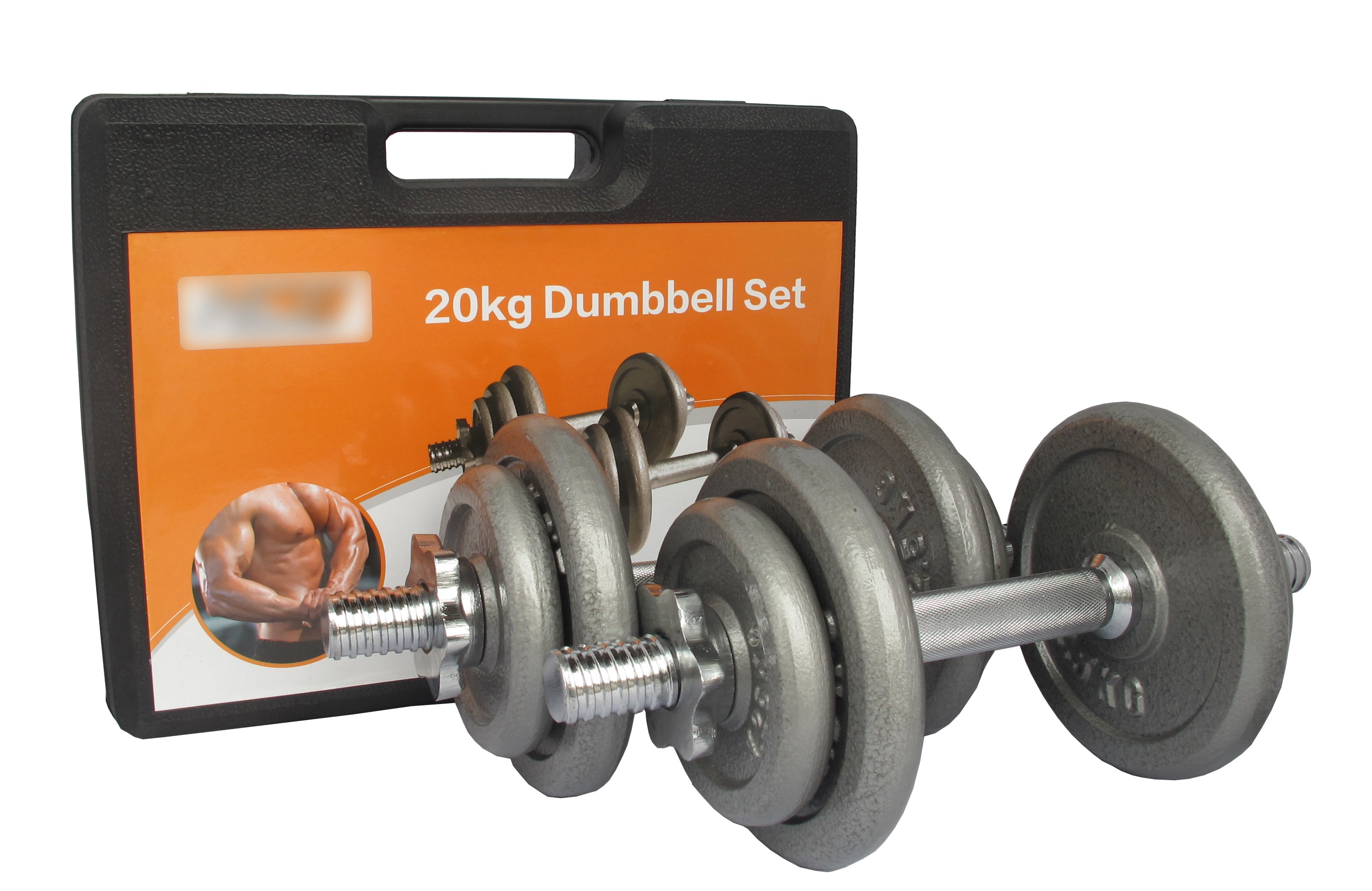 20kg Adjustable Dumbbell Set With Case
