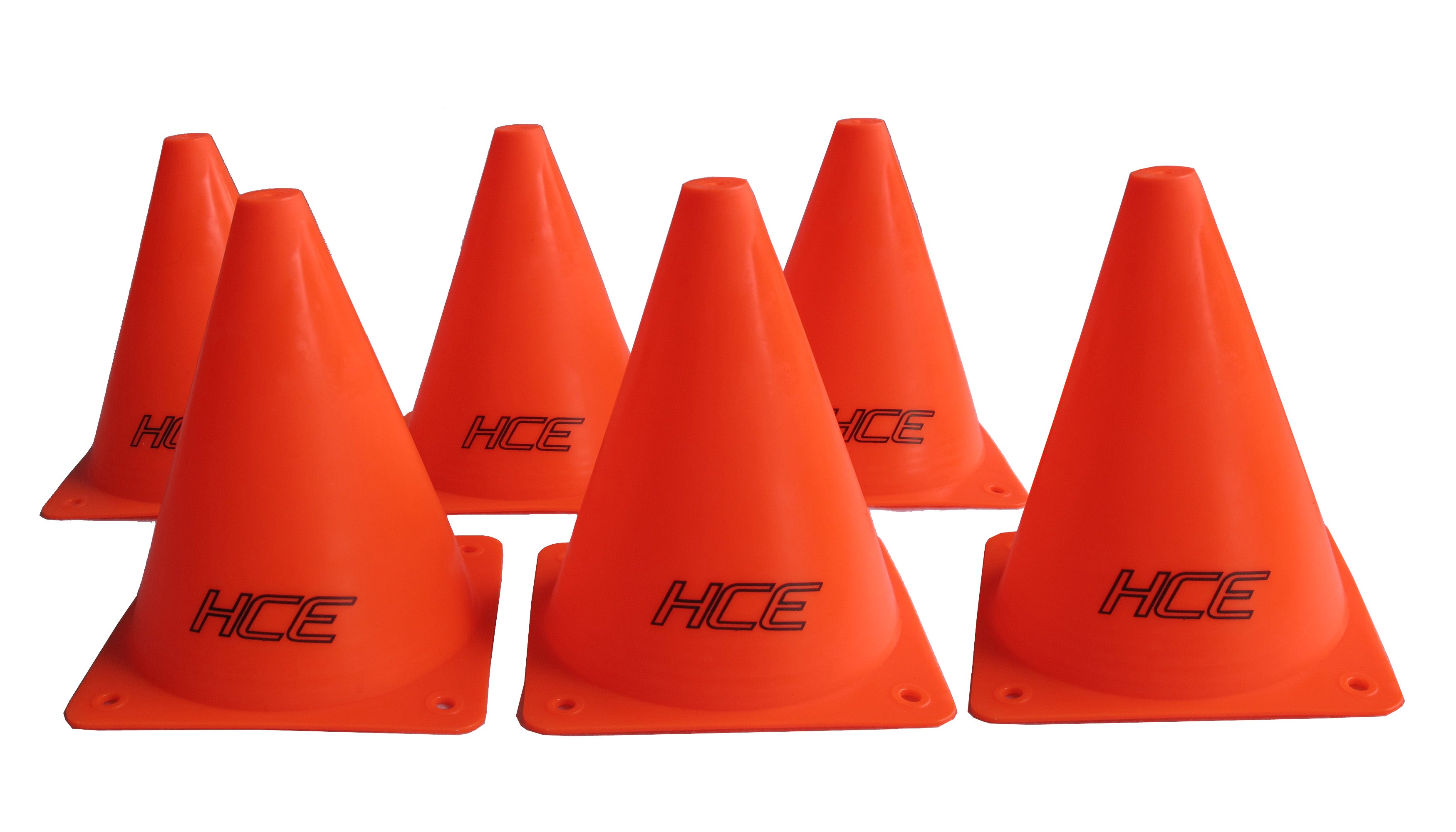 6Pcs 15cm Sports Training Safety Cones