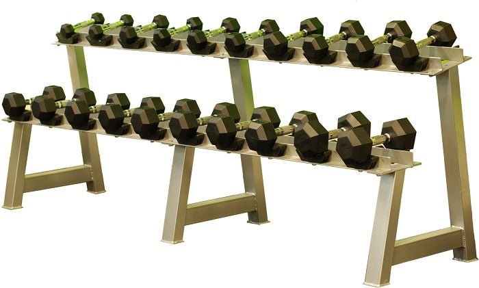 Two Layers Dumbbell Rack