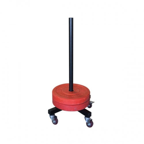Vertical Olympic Bumper Plate Stacker with Wheels – Fitness and Sport